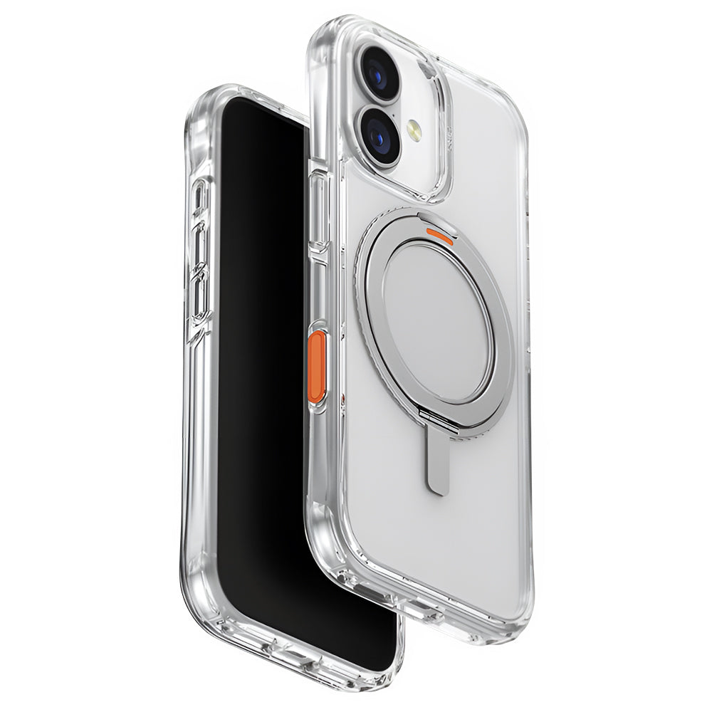 Custodia per Apple iPhone 17, UNIQ, Swivix, Argento