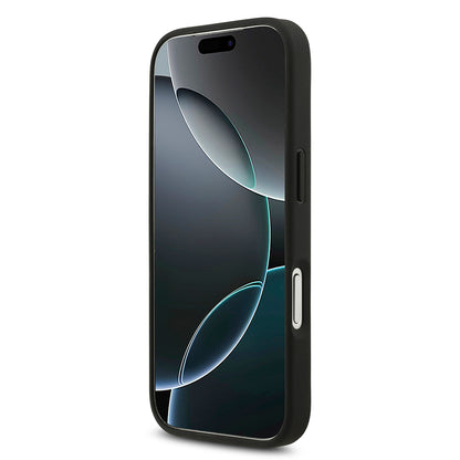 Custodia per Apple iPhone 18 Pro / 17 Pro, Guess, 4G Big Logo, Nera