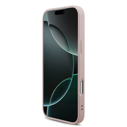 Custodia per Apple iPhone 18 Pro / 17 Pro, Guess, 4G Big Logo, Rosa