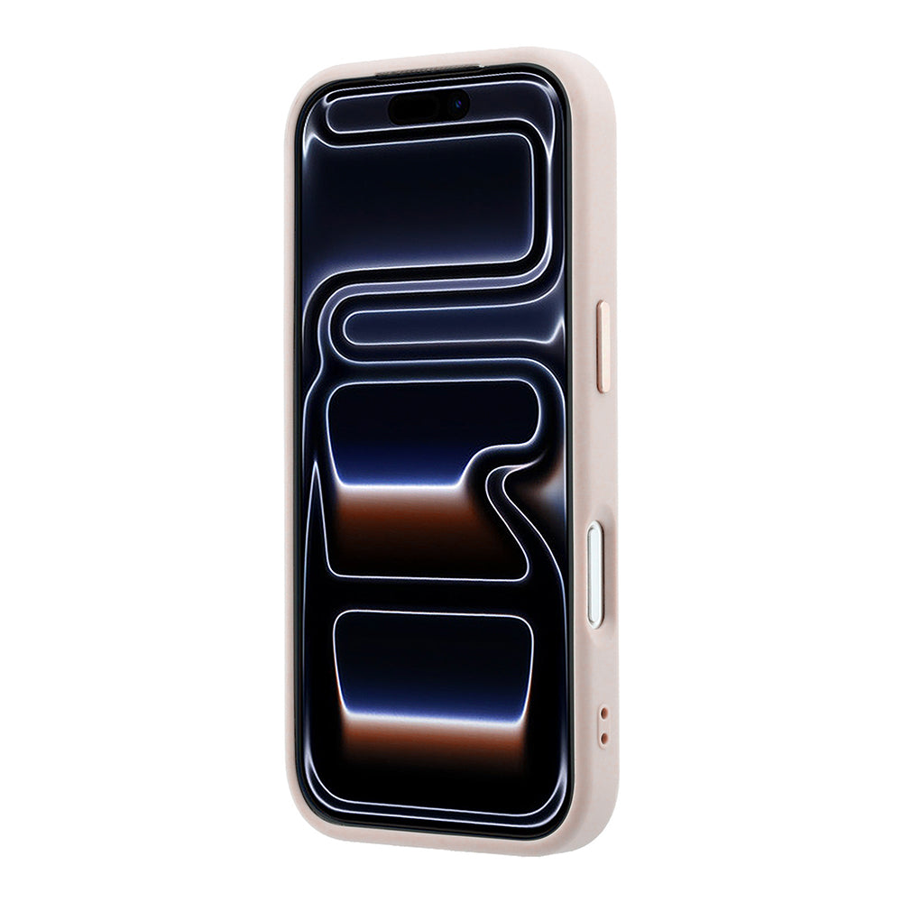 Custodia per Apple iPhone 18 Pro / 17 Pro, Guess, Logo 4G Grande in Resina, Rosa