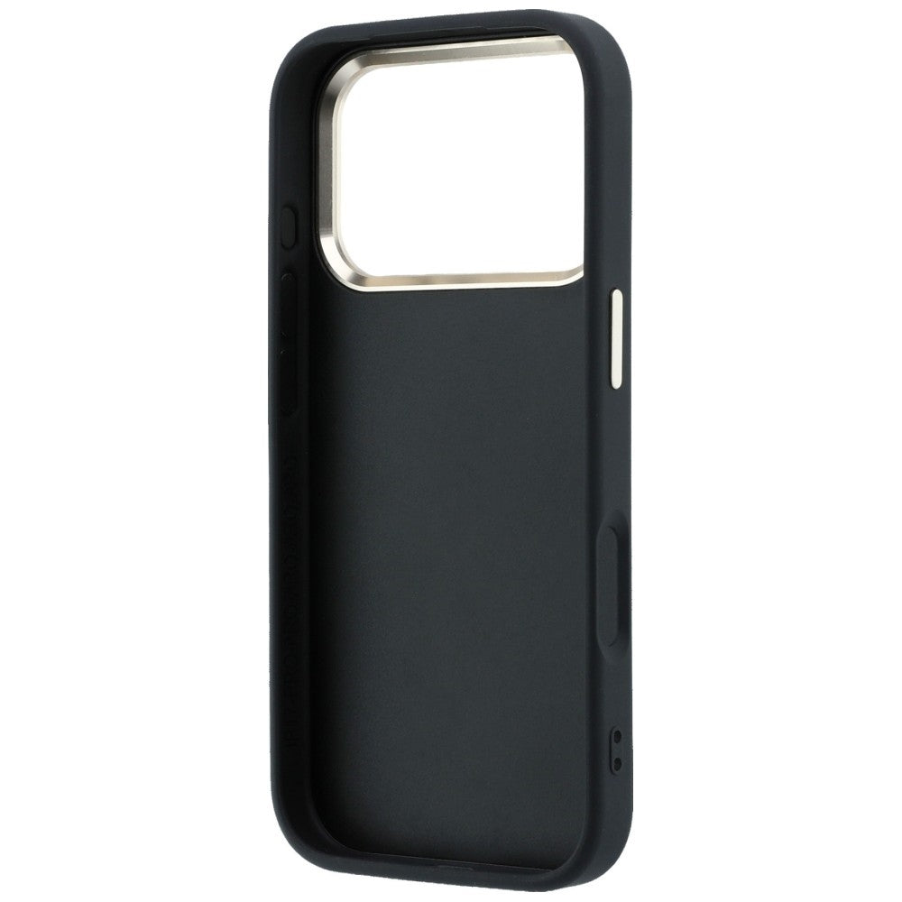 Custodia per Apple iPhone 18 Pro / 17 Pro, Guess, 4G Big Strass Logo, Nera