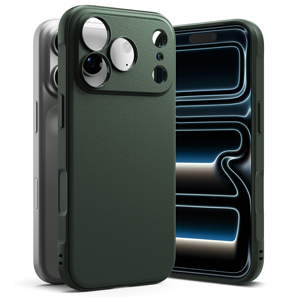Custodia per Apple iPhone 18 Pro / 17 Pro, Ringke, Onyx, Verde Scuro