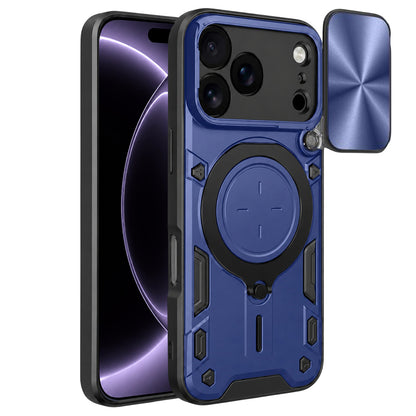 Custodia per Apple iPhone 18 Pro / 17 Pro, Techsuit, CamGuard Pro, Blu