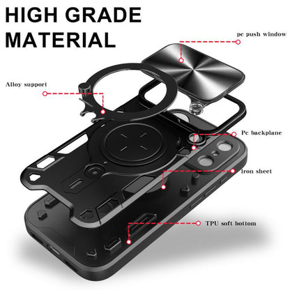 Custodia per Apple iPhone 18 Pro / 17 Pro, Techsuit, CamGuard Pro, Nera