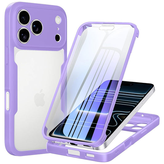 Case for Apple iPhone 18 Pro / 17 Pro, Techsuit, ColorVerse 360, Purple