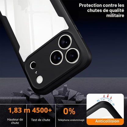 Custodia per Apple iPhone 18 Pro / 17 Pro, Techsuit, ColorVerse 360, Nera