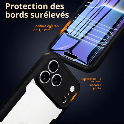 Custodia per Apple iPhone 18 Pro / 17 Pro, Techsuit, ColorVerse 360, Nera