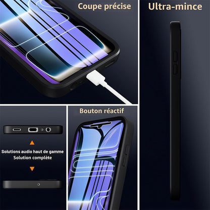 Custodia per Apple iPhone 18 Pro / 17 Pro, Techsuit, ColorVerse 360, Nera