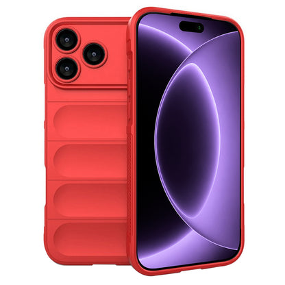 Custodia per Apple iPhone 18 Pro / 17 Pro, Techsuit, Magic Shield, Rossa