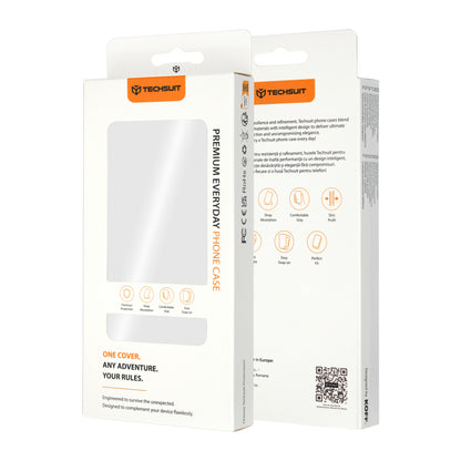 Custodia per Apple iPhone 18 Pro / 17 Pro, Techsuit, Magskin Book, Nera