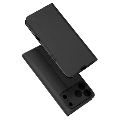 Custodia per Apple iPhone 18 Pro / 17 Pro, Techsuit, Magskin Book, Nera