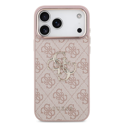 Custodia per Apple iPhone 18 Pro Max / 17 Pro Max, Guess, 4G Big Classic Logo, Rosa