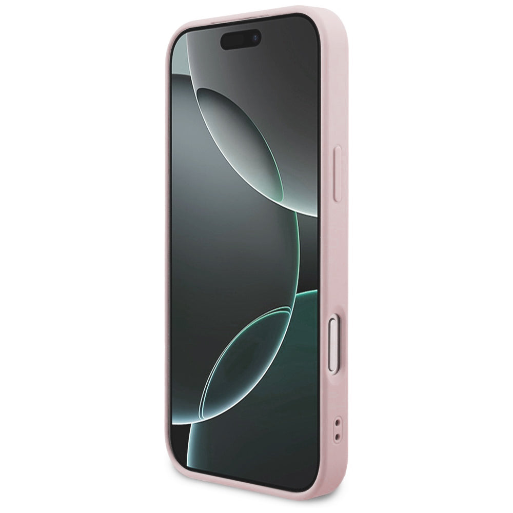 Custodia per Apple iPhone 18 Pro Max / 17 Pro Max, Guess, 4G Classic Logo, Rosa