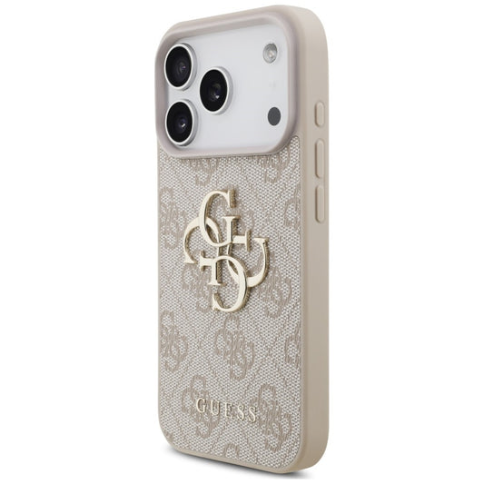 Custodia per Apple iPhone 18 Pro Max / 17 Pro Max, Guess, 4G Classic Logo con Cinturino, Rosa