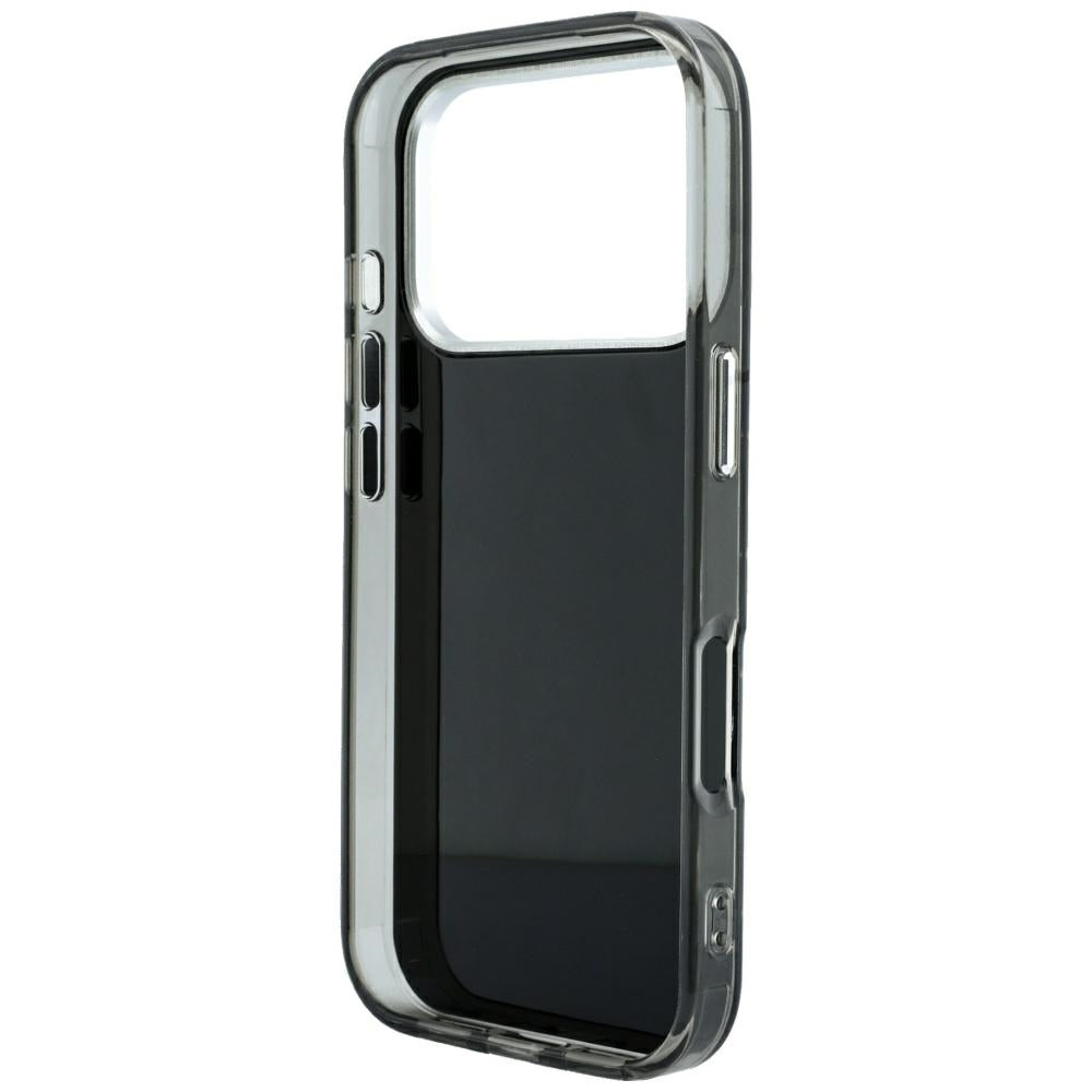 Case for Apple iPhone 18 Pro Max / 17 Pro Max, Karl Lagerfeld, IML Rhinestones and Electroplated Logo, Black