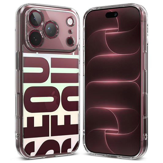Custodia per Apple iPhone 18 Pro Max / 17 Pro Max, Ringke, Fusion Seoul, Vinaccia