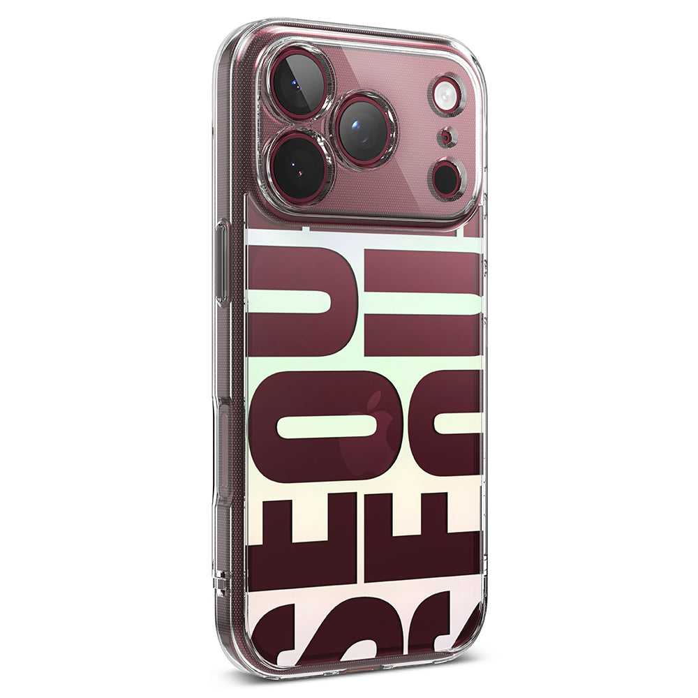 Custodia per Apple iPhone 18 Pro Max / 17 Pro Max, Ringke, Fusion Seoul, Vinaccia