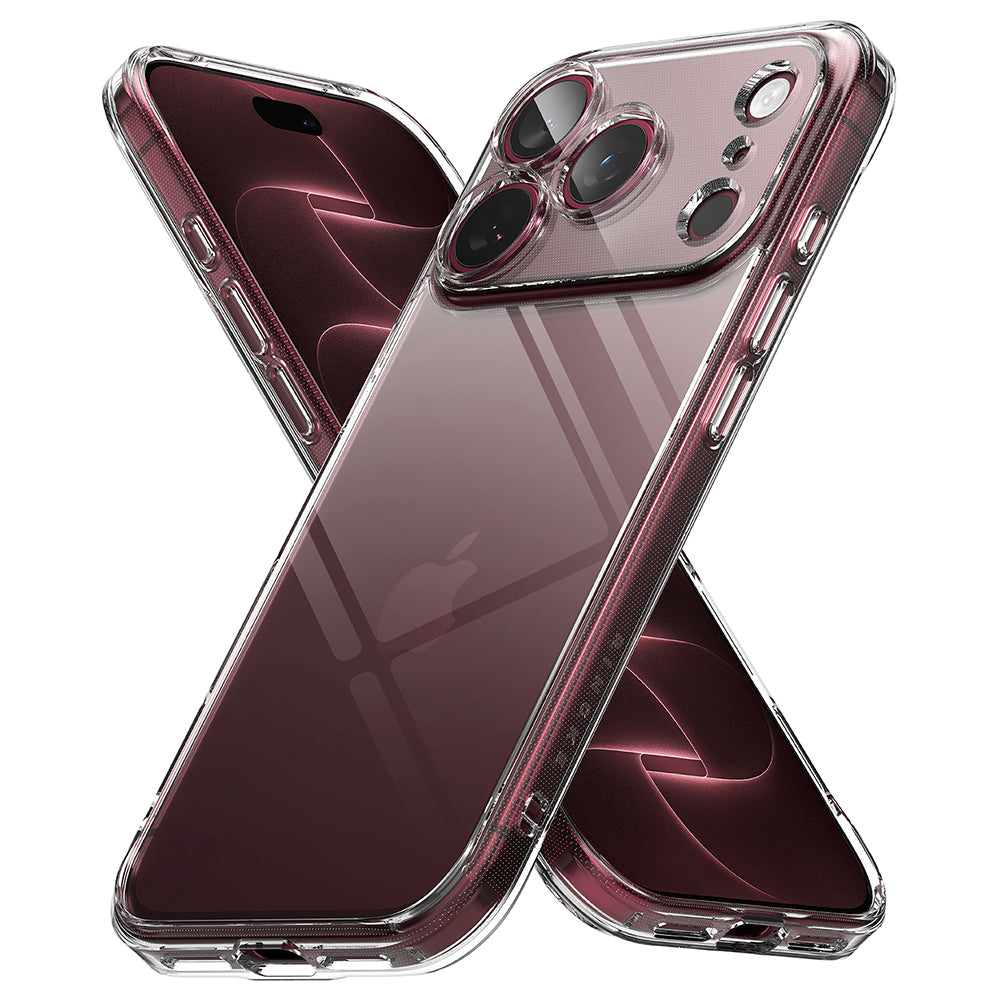 Custodia per Apple iPhone 18 Pro Max / 17 Pro Max, Ringke, Fusion, Trasparente