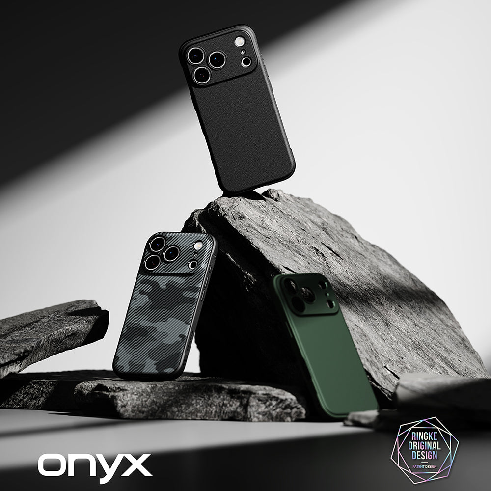 Custodia per Apple iPhone 18 Pro Max / 17 Pro Max, Ringke, Onyx, Nera