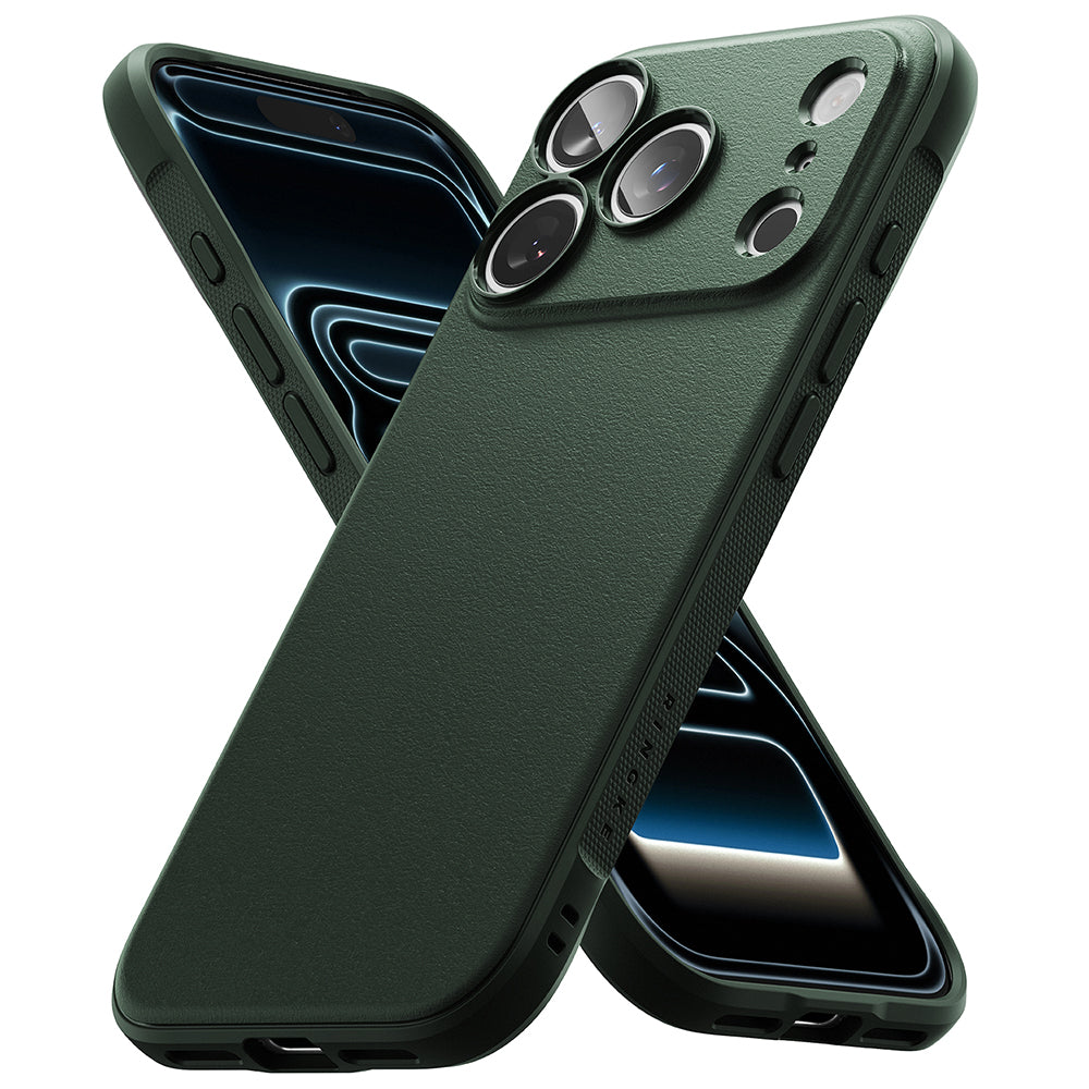 Custodia per Apple iPhone 18 Pro Max / 17 Pro Max, Ringke, Onyx, Verde Scuro