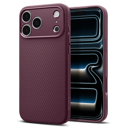 Custodia per Apple iPhone 18 Pro Max / 17 Pro Max, Spigen, Liquid Air, Rosa ACS12115