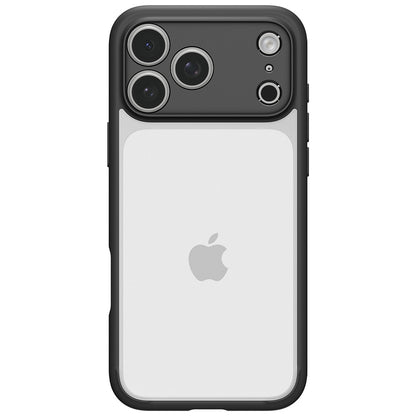 Custodia per Apple iPhone 18 Pro Max / 17 Pro Max, Spigen, Ultra Hybrid, Nero Opaco ACS12117