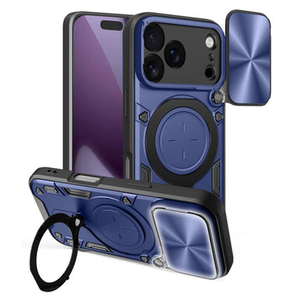 Custodia per Apple iPhone 18 Pro Max / 17 Pro Max, Techsuit, CamGuard Pro, Blu