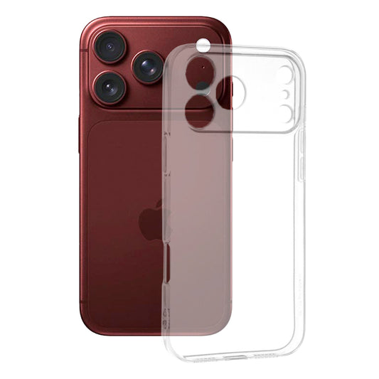 Custodia per Apple iPhone 18 Pro Max / 17 Pro Max, Techsuit, Clear, Trasparente