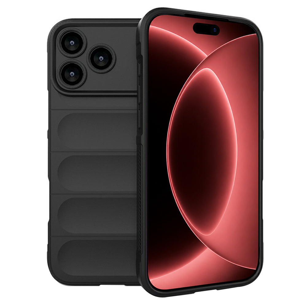 Custodia per Apple iPhone 18 Pro Max / 17 Pro Max, Techsuit, Magic Shield, Nera