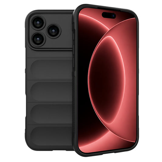 Custodia per Apple iPhone 18 Pro Max / 17 Pro Max, Techsuit, Magic Shield, Nera