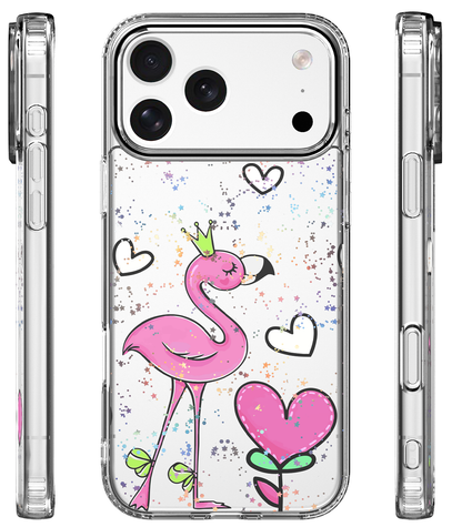 Custodia per Apple iPhone 17 Pro Max, OEM, Ultra Trendy Love 2, Multicolore
