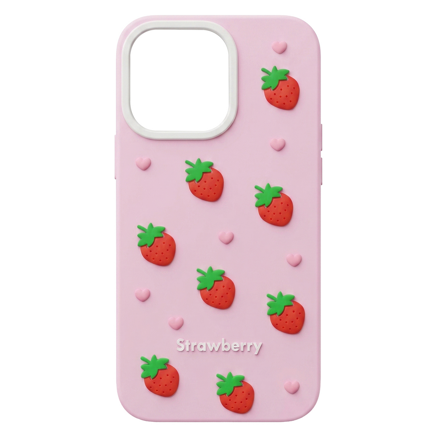 Case for Apple iPhone 17 Pro, OEM, Strawberry, Pink