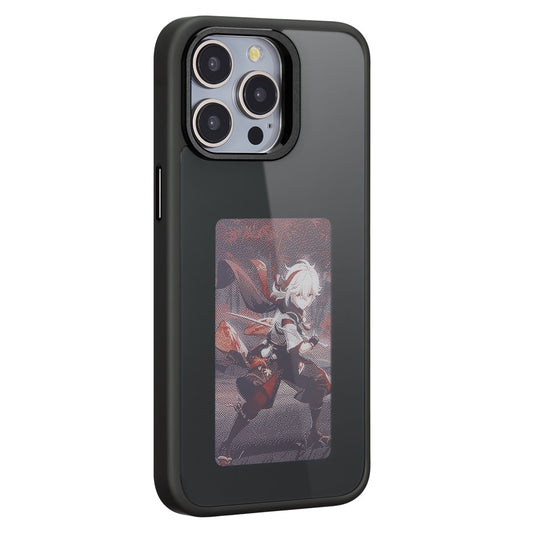 Custodia per Apple iPhone 13 Pro Max, OEM, Display Personalizzato E-Ink, Nera