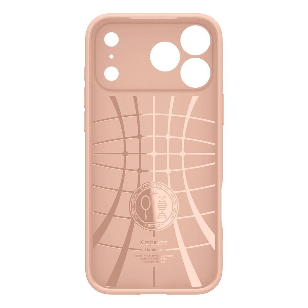Custodia per Apple iPhone 18 Pro Max / 17 Pro Max, Spigen, Liquid Air, Rosa ACS12115