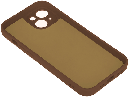 Custodia per Apple iPhone 18 Pro / 17 Pro, OEM, Silicone, Marrone