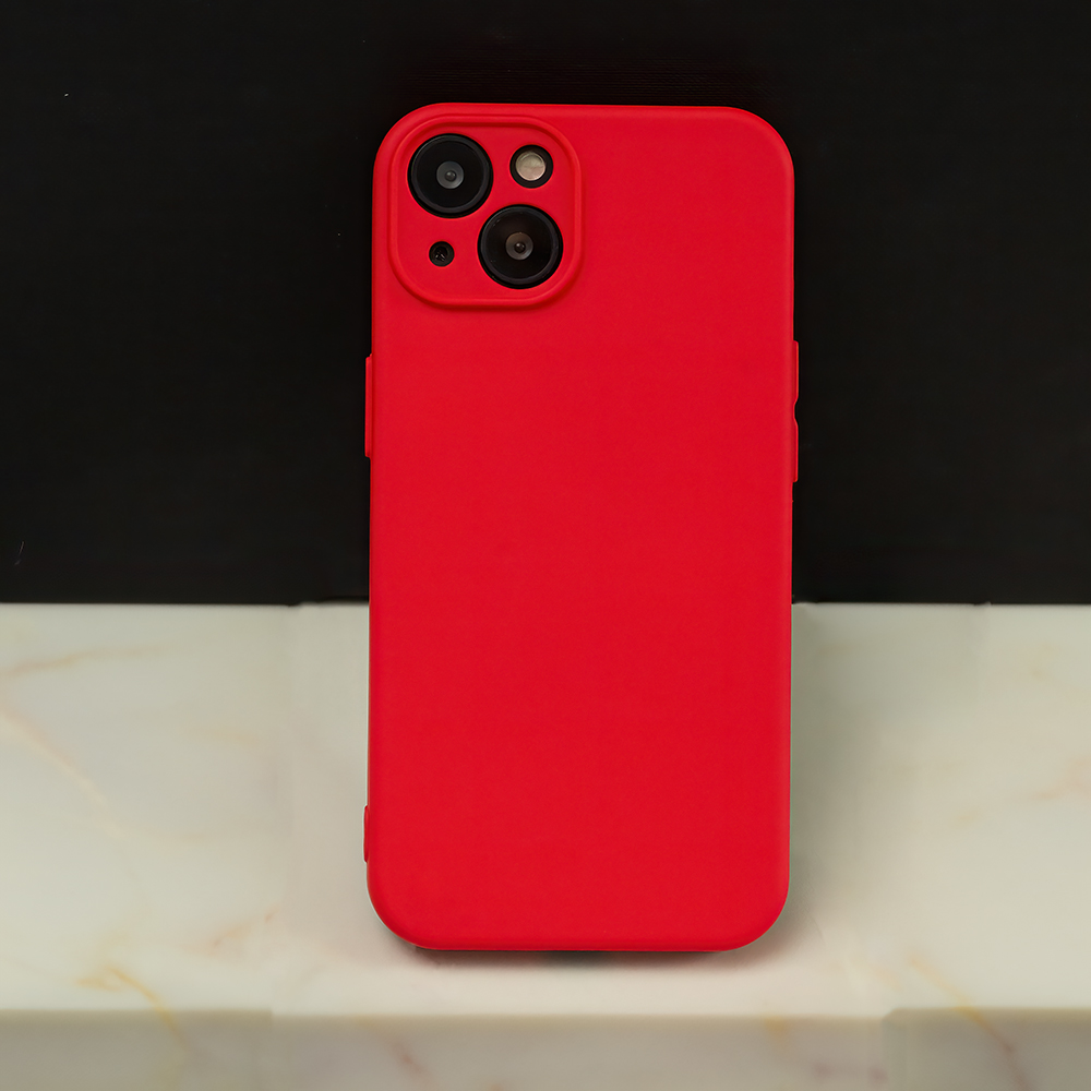 Custodia per Apple iPhone 18 Pro / 17 Pro, OEM, Silicone, Rossa