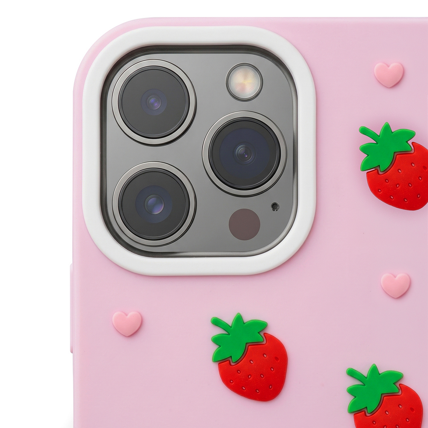 Custodia per Apple iPhone 16 Pro Max, OEM, Strawberry, Rosa