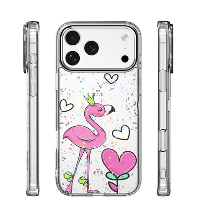 Custodia per Apple iPhone 17 Pro, OEM, Ultra Trendy Love 2, Multicolore
