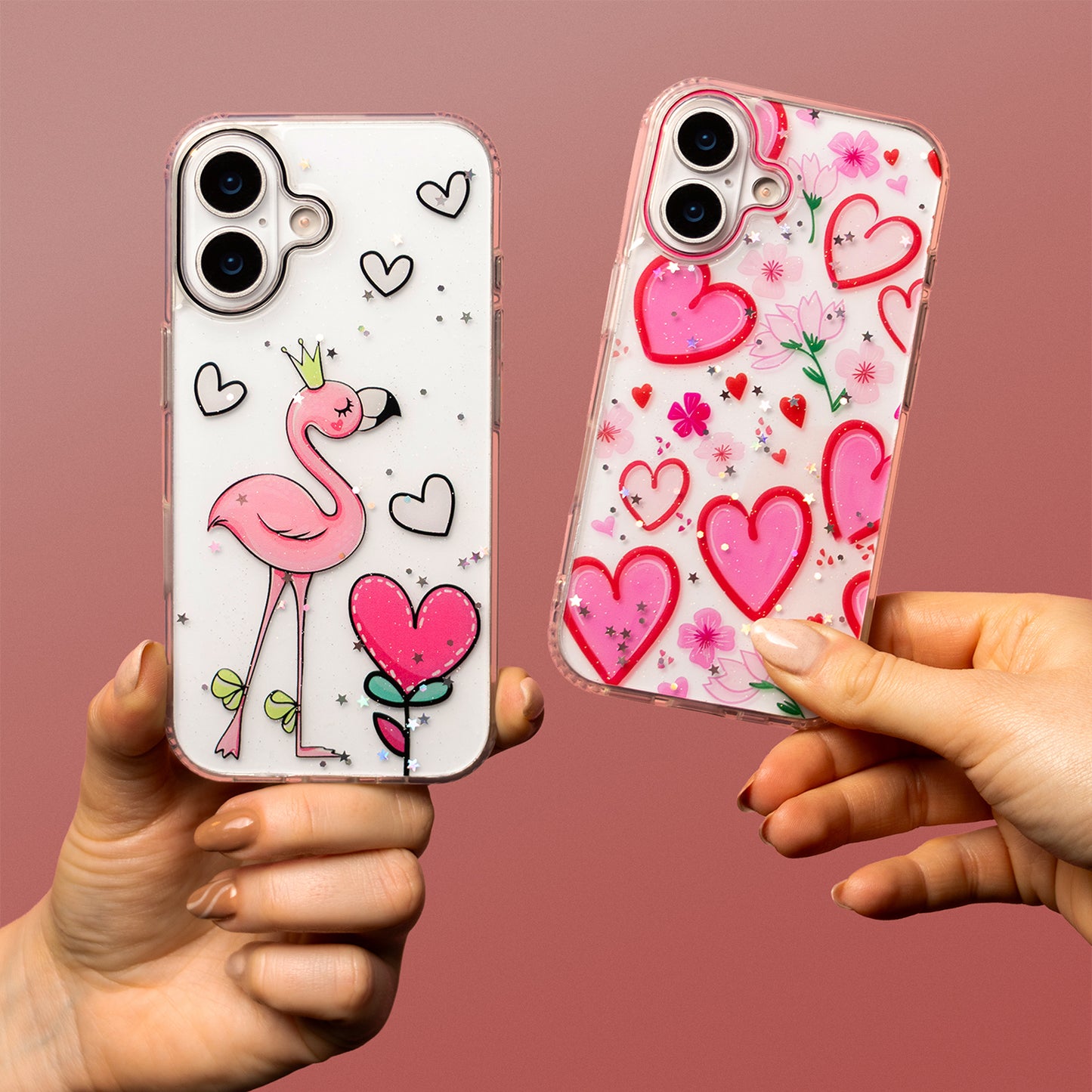 Case for Apple iPhone 14 Pro, OEM, Ultra Trendy Love 2, Multicolor
