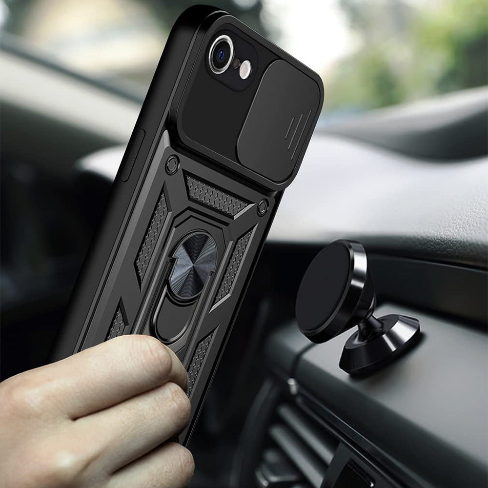 Custodia per Apple iPhone 6 / 6s, Techsuit, CamShield, Rosa