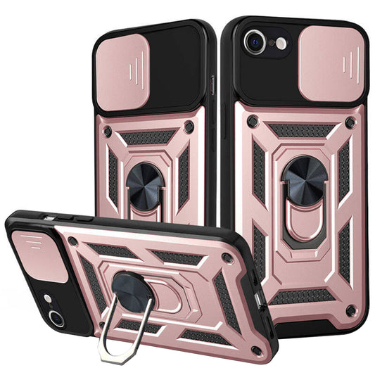 Custodia per Apple iPhone 6 / 6s, Techsuit, CamShield, Rosa
