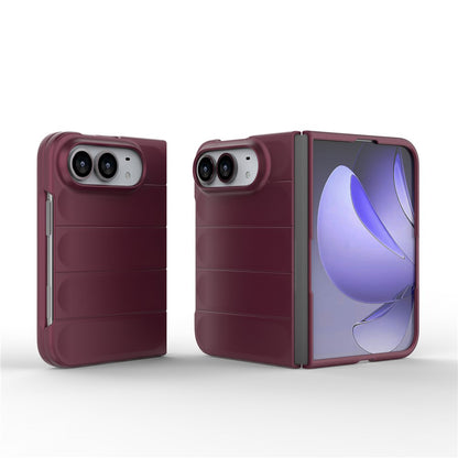 Custodia per Apple iPhone Duo, Techsuit, Magic Shield, bordeaux scuro