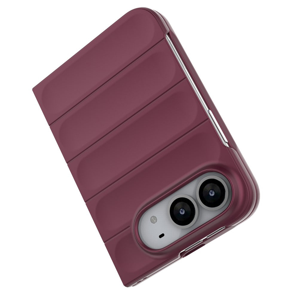 Custodia per Apple iPhone Duo, Techsuit, Magic Shield, bordeaux scuro
