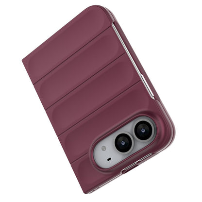 Custodia per Apple iPhone Duo, Techsuit, Magic Shield, bordeaux scuro
