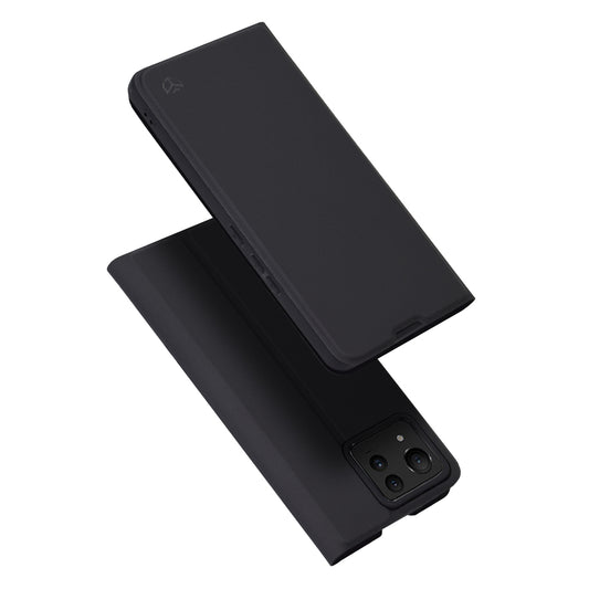Custodia per Asus Zenfone 11 Ultra, Techsuit, Magskin Book, Nera