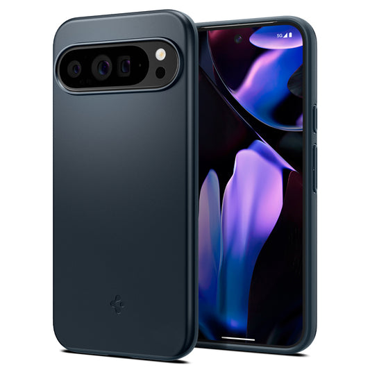 Custodia per Google Pixel 9 Pro XL, Spigen, Thin Fit, Blu Navy ACS07732