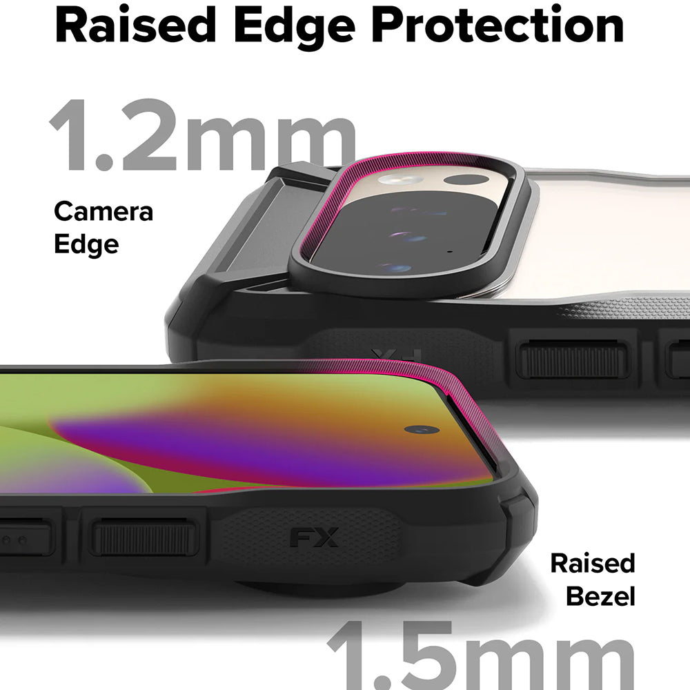 Custodia per Google Pixel 10 Pro / 10, Ringke, Fusion X, Nera