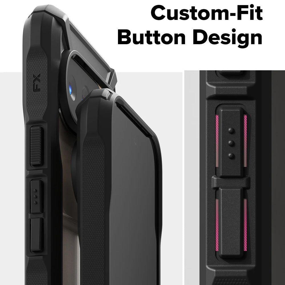 Custodia per Google Pixel 10 Pro / 10, Ringke, Fusion X, Nera
