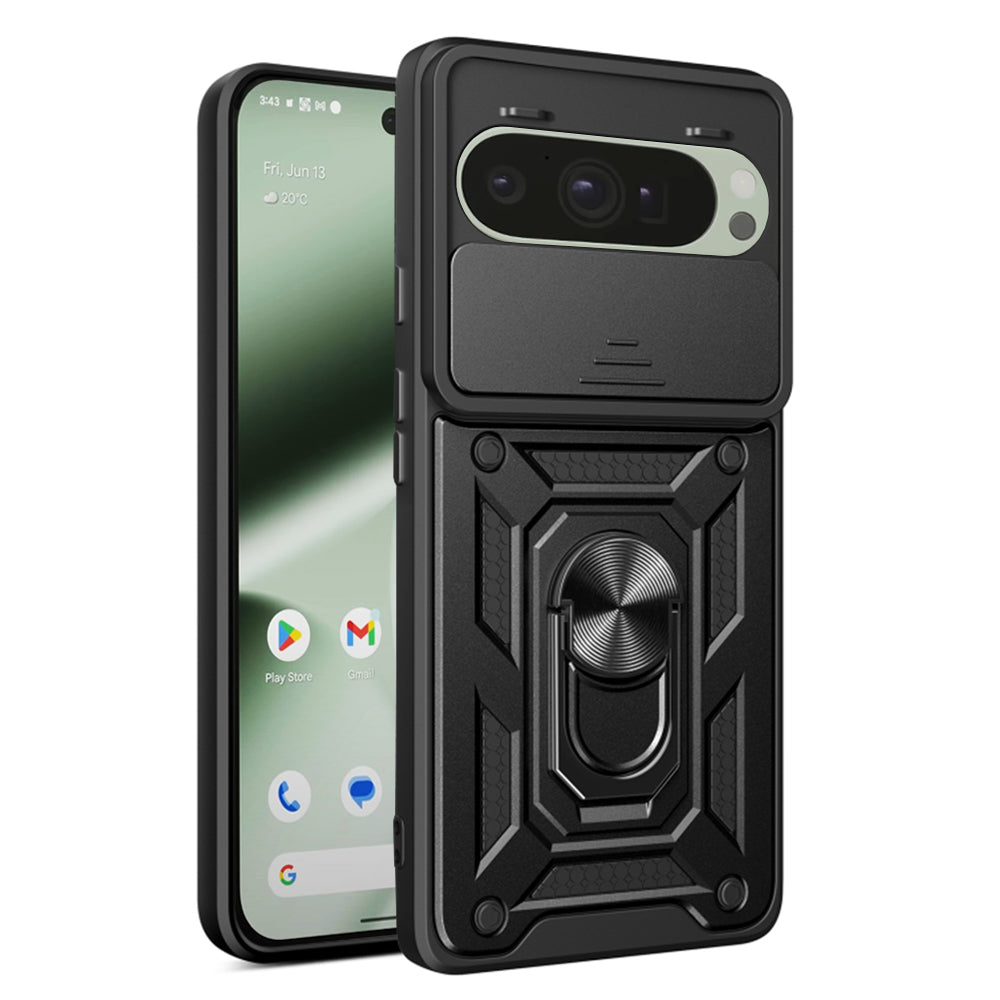 Custodia per Google Pixel 10 Pro / 10, Techsuit, CamShield, Nera