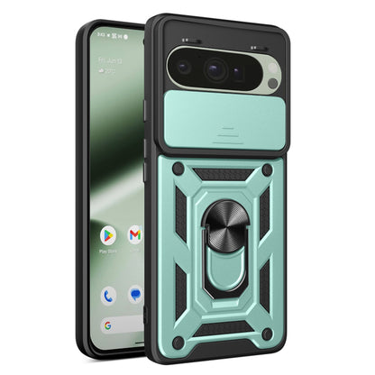 Custodia per Google Pixel 10 Pro / 10, Techsuit, CamShield, Verde